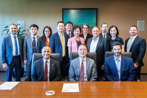 中国教育部代表团到访美国亚利桑那州立大学洽谈深度合作