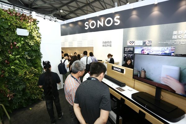 Sonos首次亮相CES亚洲展，重新定义智能家庭音响声音体验
