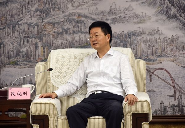 重庆市委常委段成刚会见SGS中国区总裁杜佳斌一行