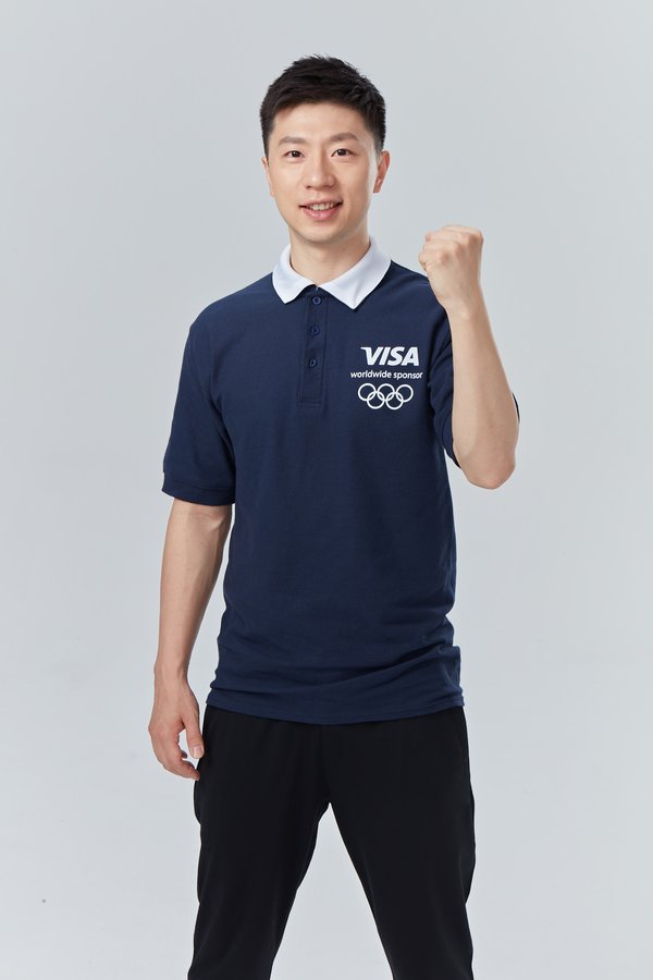马龙，2020年东京奥运会“Visa之队”成员、乒乓球男子单打大满贯冠军