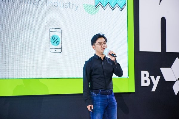 快手联合创始人杨远熙在2019 MAMA 移动互联网高层峰会上进行精彩演讲