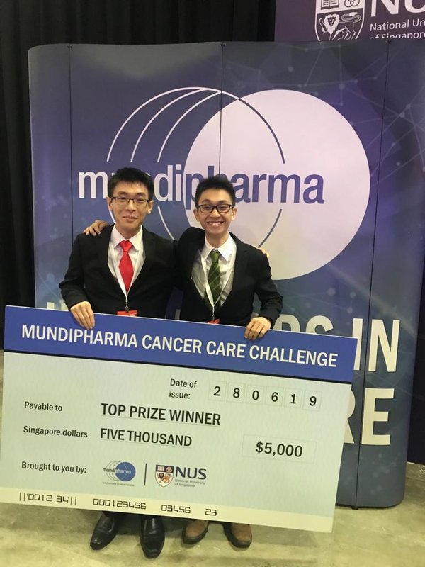 Inaugural Winner of the Mundipharma Cancer Care Challenge Shines at Innovfest Unbound