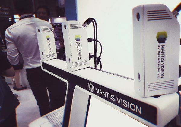 CES ASIA 2019中Mantis Vision人脸3D数据采集演示设备