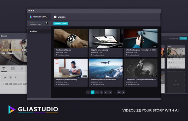 GliaStudio - AI video creation platform