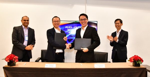 Flex Partners with Cap Vista to Promote Startup Ecosystem in Singapore