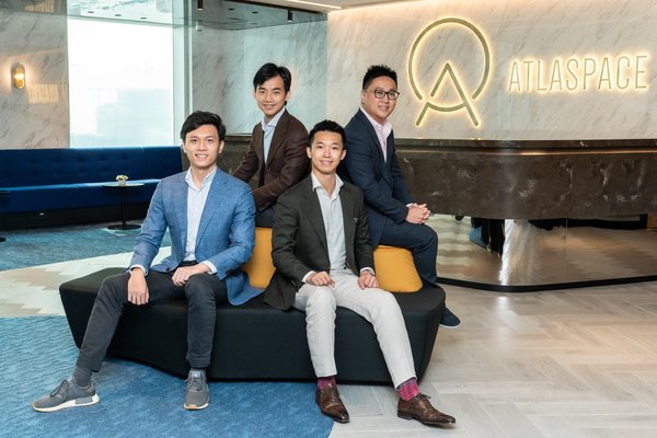Adrian Lai, Chief Executive Officer (bottom right), Oscar Yeung, Chief Operating Officer (top right), Drey Ng, Chief Product Officer (bottom left), and Jackson Poon, General Counsel (top left)