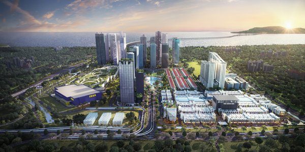 The integrated retail component to IKEA Batu Kawan is part of the master plan for Aspen Vision City, a joint-venture of IKEA Southeast Asia and Aspen Group.