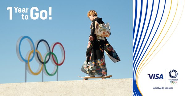 2020东京奥运会倒计时一周年 Visa推广日本数字支付 变革奥运体验