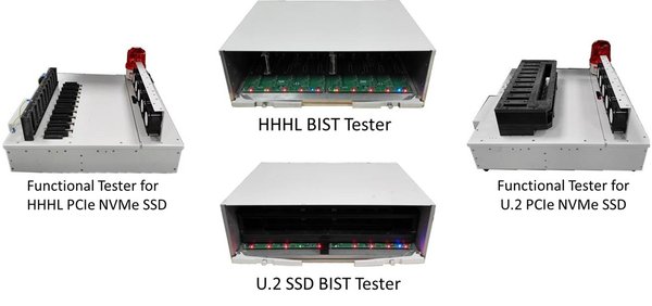 USI Launches Enterprise PCIe NVMe Gen3 SSD Mass Production Test Solution