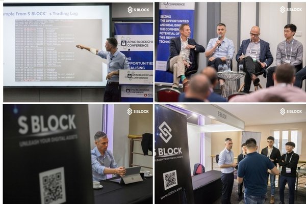 S BLOCK at APAC Blockchain Conference 2019, Sydney, Australia