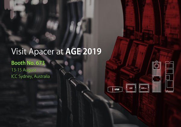 Apacer Attends the AGE in Sydney