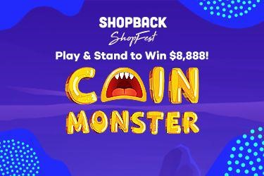 ShopBack launches the Coin Monster Game - You Play, They Pay"
