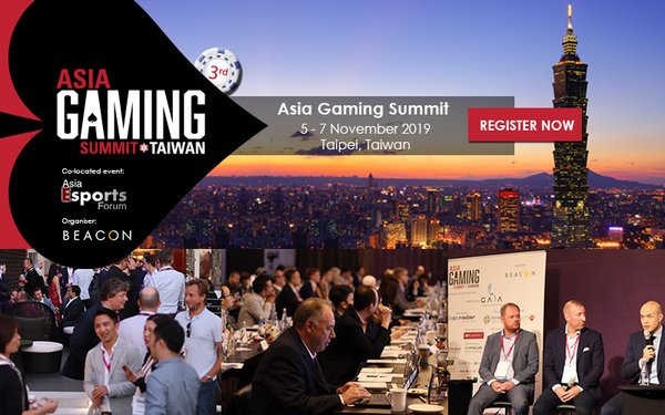 Asia Gaming Summit will be held at Taipei in November together with Asia eSports Forum.