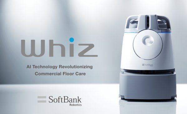 SoftBank Robotics Group Corp. 推出具備人工智能的商用吸塵機械人Whiz