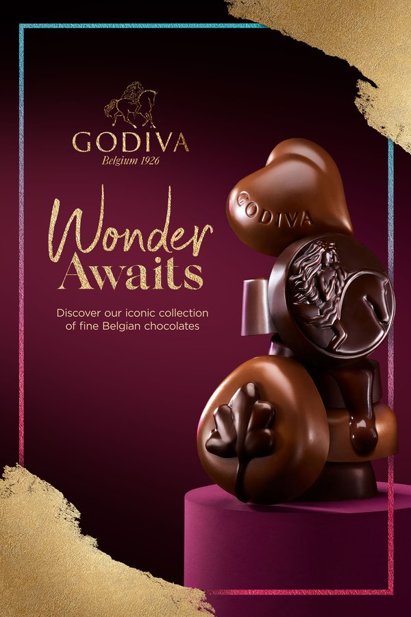 比利时皇室御用巧克力品牌GODIVA开启全新系列品牌活动 | 美通社