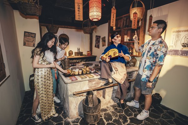 “老上海茶馆”惊喜开张 上海惊魂密境全新升级