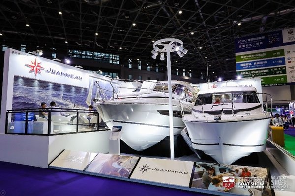 Real boats exhibited on CIBS2019