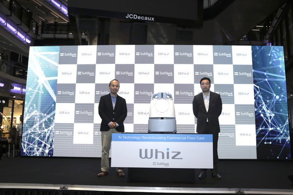 SoftBank Robotics Singapore Launches AI Commercial Vacuum Cleaner 'Whiz'