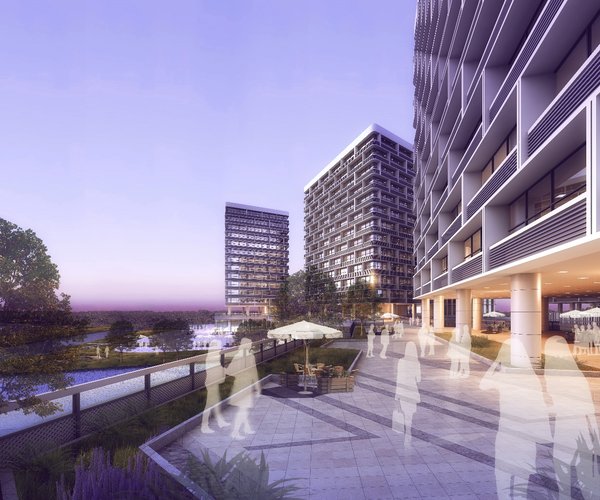平湖经济开发区人才公寓项目示意图
