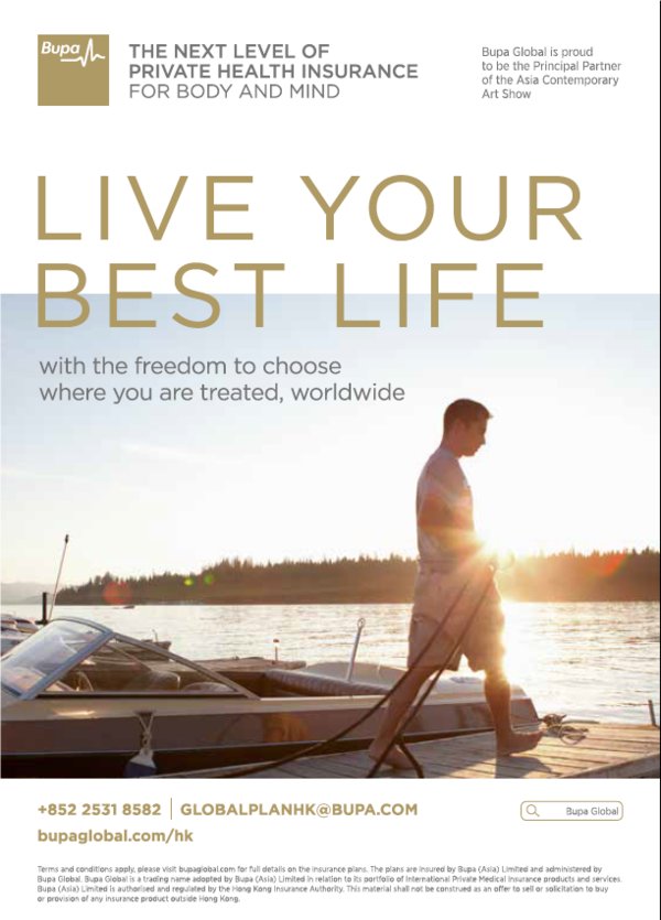 Bupa Global – "LIVE YOUR BEST LIFE" advertising campaign