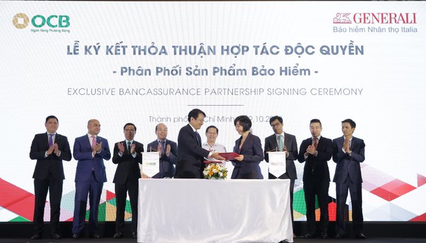 Generali Vietnam and OCB announce 15-year exclusive bancassurrance partnership