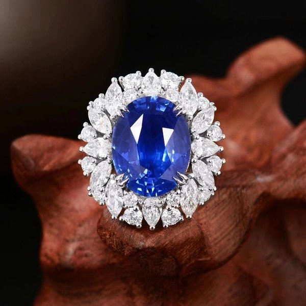 10.38CT無燒N.皇家藍Sapphire 富利美珠寶有限公司