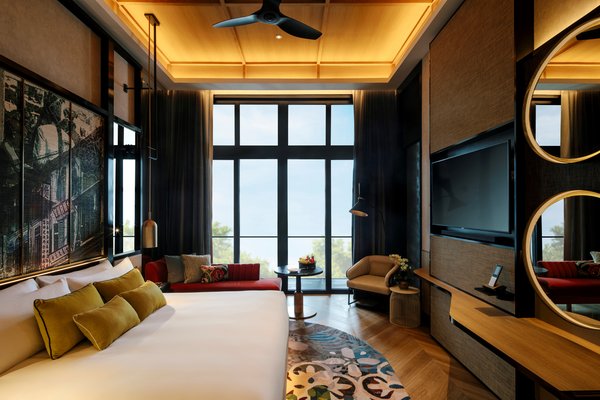ห้องพักของโรงแรม Artyzen Cuscaden Singapore