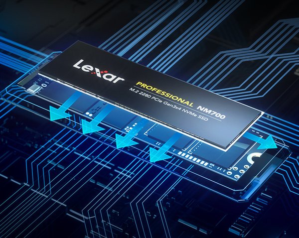 Lexar雷克沙推出NM700全新一代高速足容M.2 NVMe固态硬盘
