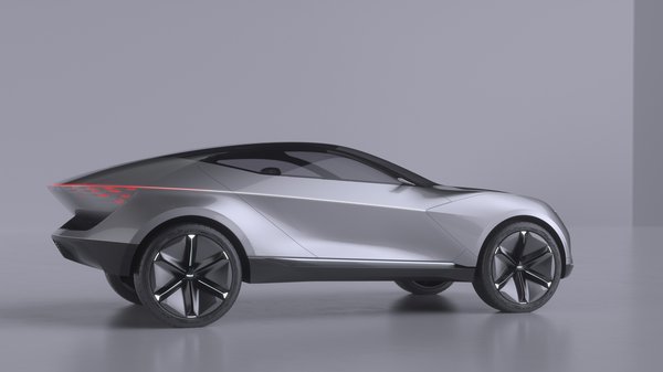 Kia's Futuron Concept proposes an illuminating new design for an electric SUV coupe