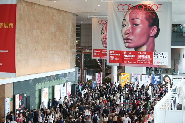 Cosmoprof Asia at the Hong Kong Convention and Exhibition Centre (HKCEC) will run from 13 - 15 November.
