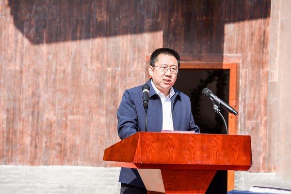 国家移民管理局干部人事司副司长 郭庆祝 致辞并宣布大赛正式上线