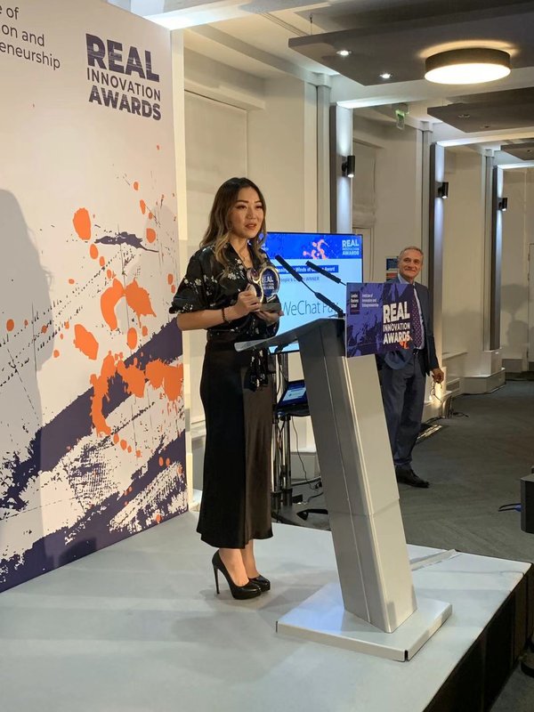 WeChat Pay Wins the People’s Choice for the Harnessing the Winds of Change Award at the London Business School Real Innovation Awards 2019