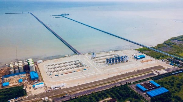 The first phase of Kuala Tanjung Port, is a multipurpose terminal. At its current phase of development Kuala Tanjung is being operated and ability to serve mother vessel ships.