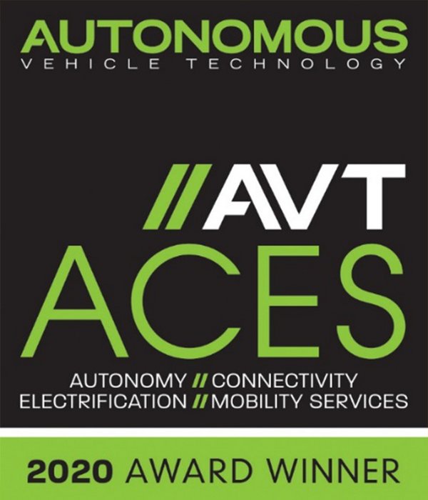 新纳传感荣获AVT自动驾驶导航技术ACES奖