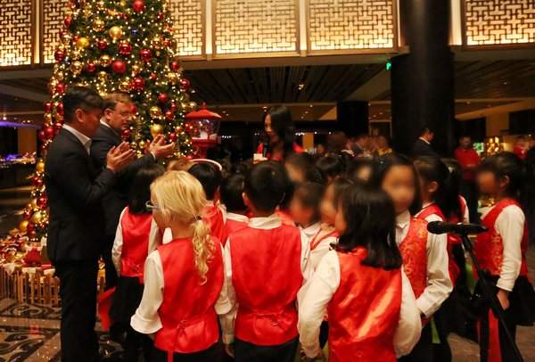 北京雁栖酒店-凯宾斯基酒店集团管理成功举办圣诞亮灯仪式
