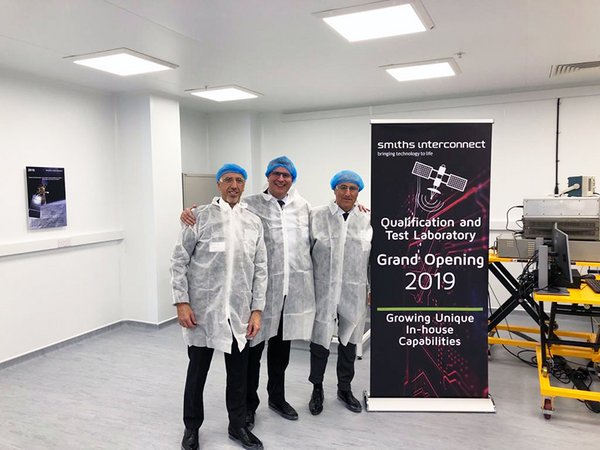 Smiths Interconnect opens a new qualification and test laboratory in Dundee