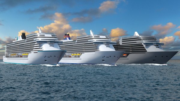 下一代全新邮轮 -- ”寰宇级“邮轮的设计及建造工作已启动，预计首艘”寰宇级“邮轮可于2022年底交付。