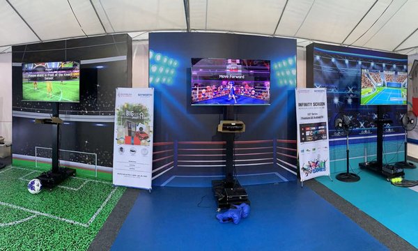 "Fan Zone" interaktif yang didukung SKYWORTH di ajang SEA Games