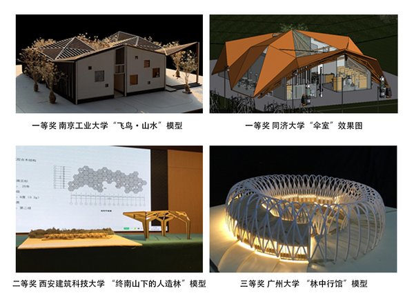 第四屆全國高等學校木結構設計邀請賽獲獎結果