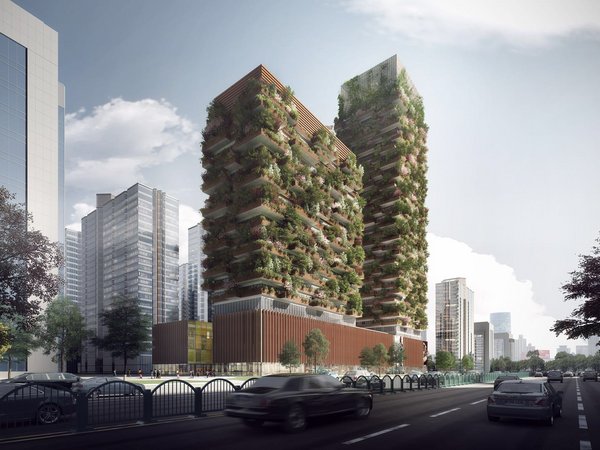 博埃里中国首个垂直森林项目在建中 -- 南京垂直森林 | 美通社