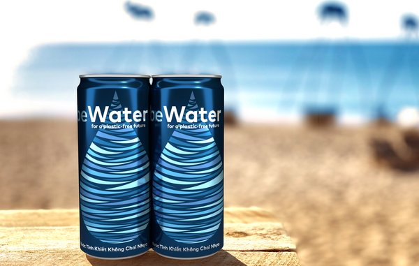 Công ty Winking Seal Beer Co. của Việt Nam ra mắt sản phẩm beWater giúp loại bỏ nhựa sử dụng một lần