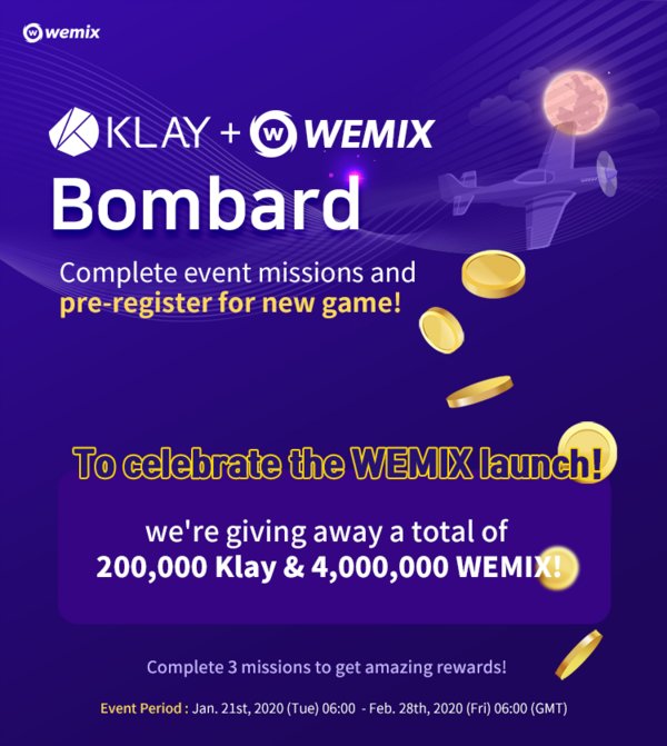 WEMIX Launching Promotion