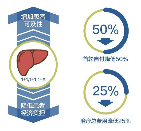 “卫爱续航-肝癌患者捐助项目”低收入晚期肝癌患者调整图示