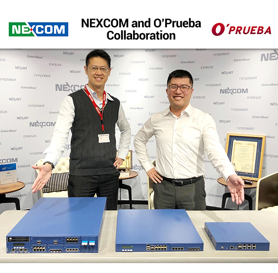Left: Allan Chiu, Head of NCS ODM1 BU, NEXCOM International; Right: Gavin Hsu, CEO, O’Prueba Technology Inc.