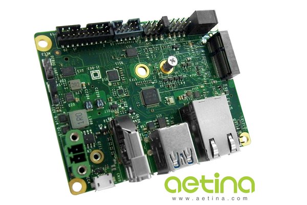 Aetina carrier board AN110 exclusive for Nvidia Jetson Nano module.