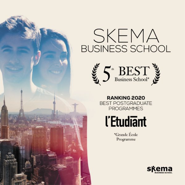 《大学生报》公布全法最佳商学院排名 SKEMA商学院再度挺进全法前5