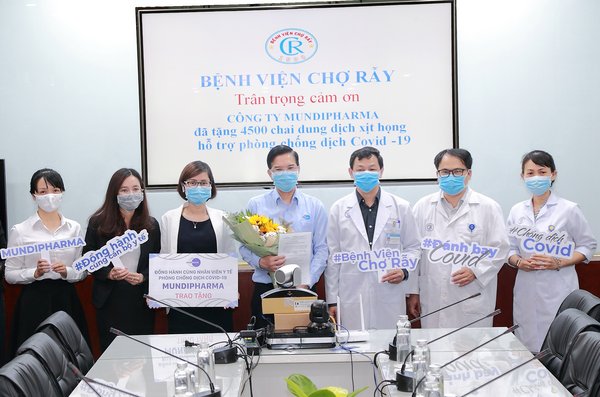 Mundipharma donates BETADINE® products to hospitals in Philippines, Thailand and Vietnam to support the fight against COVID-19