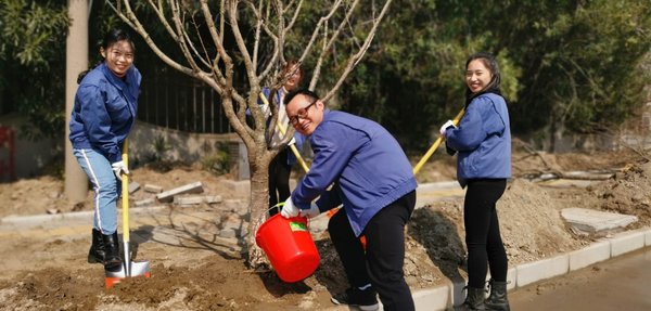 科德宝在中国10余个城市种植2000棵树木