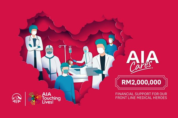 AIA Pays Tribute to COVID-19 Healthcare Frontliners With Financial Support