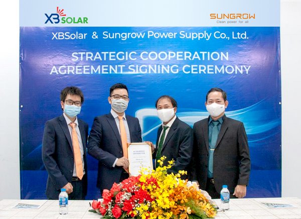 Sungrow ký thoả thuận đối tác với XBSolar để phân phối bộ nghịch lưu điện mặt trời tại Việt Nam